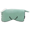 Vidaxx Pferdedecke komplett dunkelgrün 125 cm Polarfleece