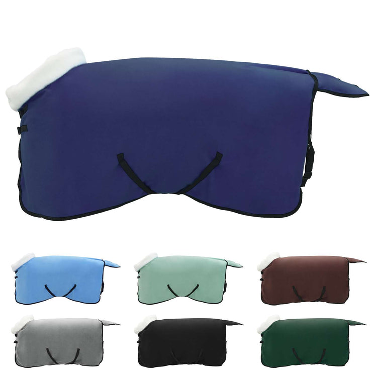 Vidaxx Pferdedecke Marineblau 115 cm Polarfleece