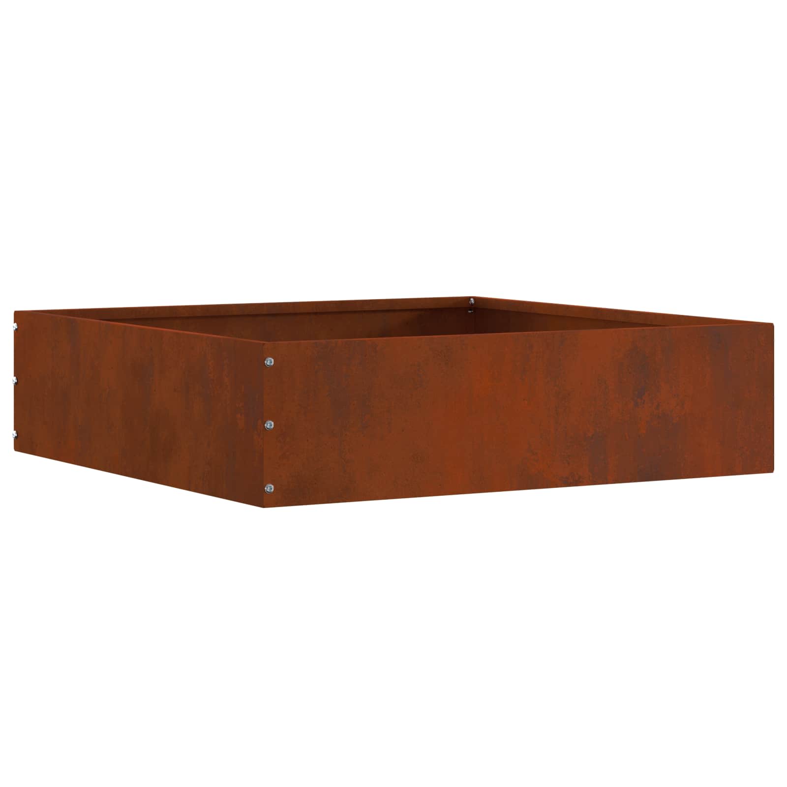 Vidaxl garden edge rusty 50 x 50 x 13 cm corten steel