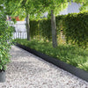 Vidaxl Rasenkanten 20 Stück Anthrazit 103 x 0,05 x 22 cm Stahl