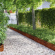 Vidaxl Rasenkanten 10 Stück rostig 103 x 0,05 x 22 cm Cortenstahl
