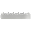 Vidaxl Rasenkanten 20 Stück Silber 103 x 0,05 x 22 cm
