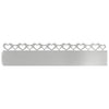 Vidaxl Rasenkanten 20 Stück Silber 103 x 0,05 x 22 cm