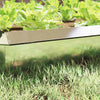 Vidaxl Schneckentor 4 Stk. Silber 50 x 3,5 x 25 cm Edelstahl