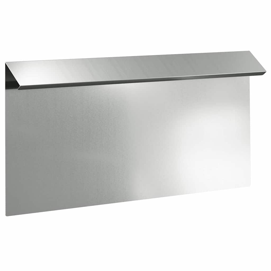 Vidaxl Schneckentor 16 Stück Silber 50 x 3,5 x 25 cm