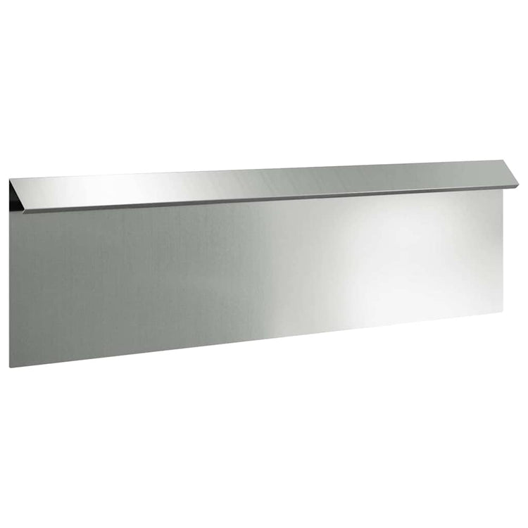 Vidaxl Schneckentor 16 Stück Silber 100 x 3,5 x 25 cm