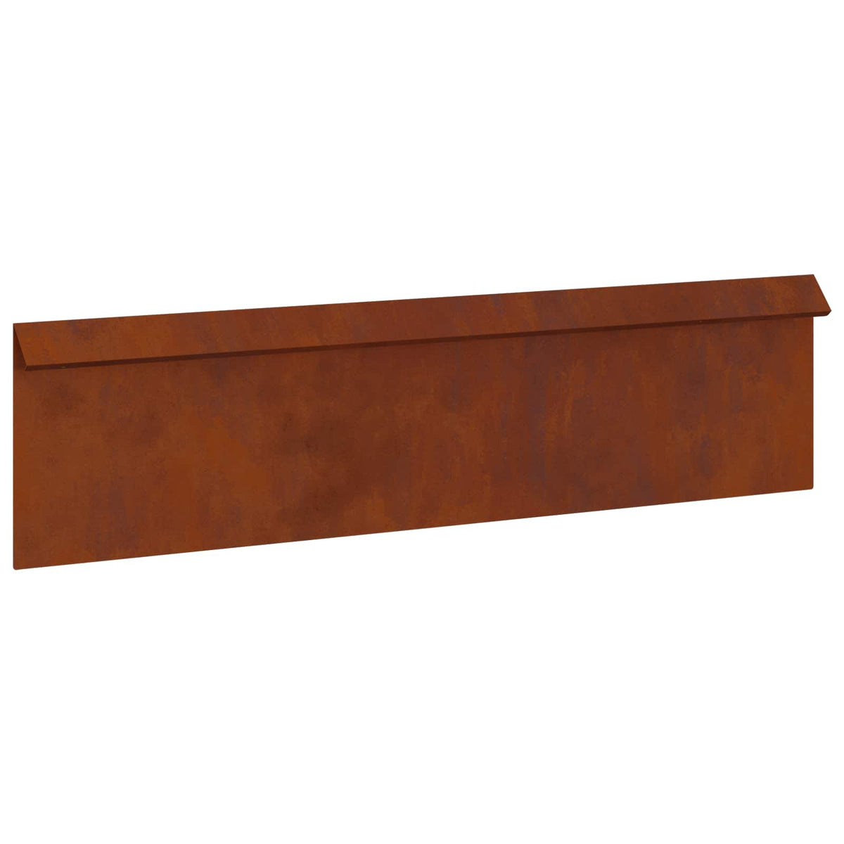 Vidaxl Schneckentor rostig 100 x 3,5 x 25 cm Cortenstahl