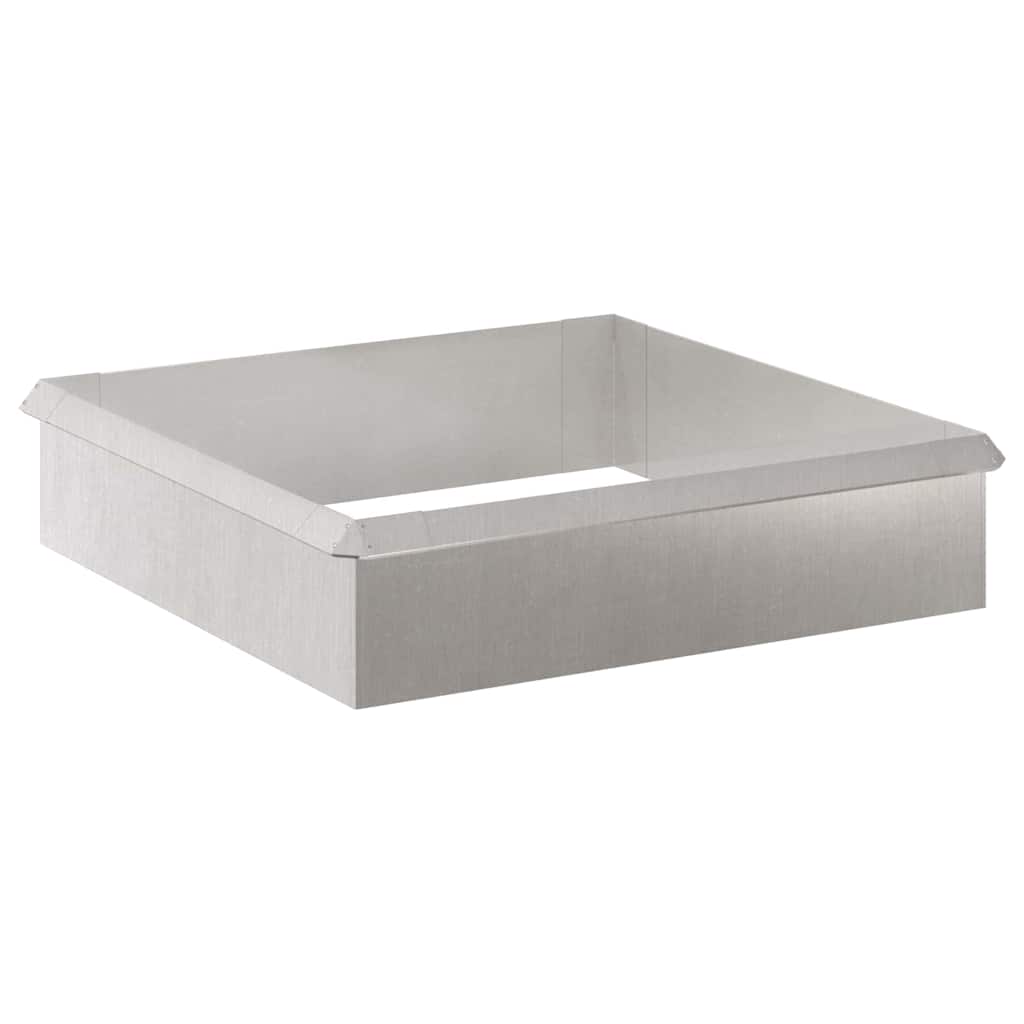 Vidaxl Schneckenzäune 8 Stk. Silber Edelstahl