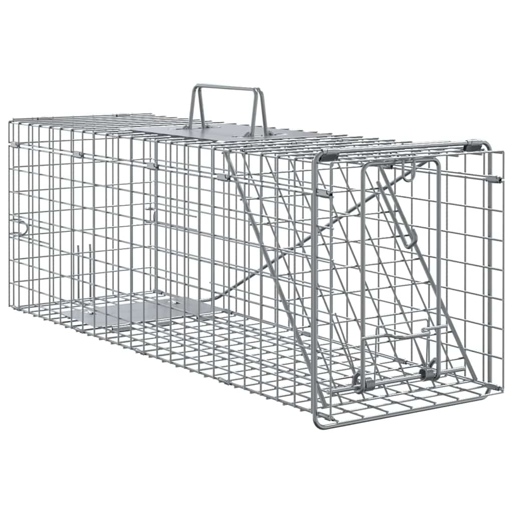 Vidaxl Tierfallen Anthrazit 61 x 20 x 21,5 cm Stahl