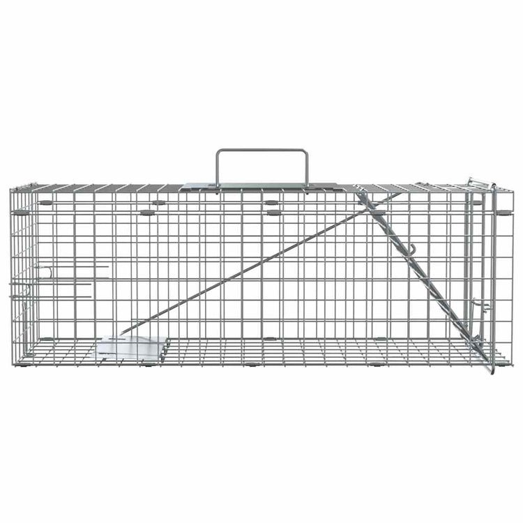 Vidaxl Tierfallen Anthrazit 61 x 20 x 21,5 cm Stahl