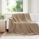 Vidaxx Überwurfdecke Kamel 220 x 240 cm Fleece