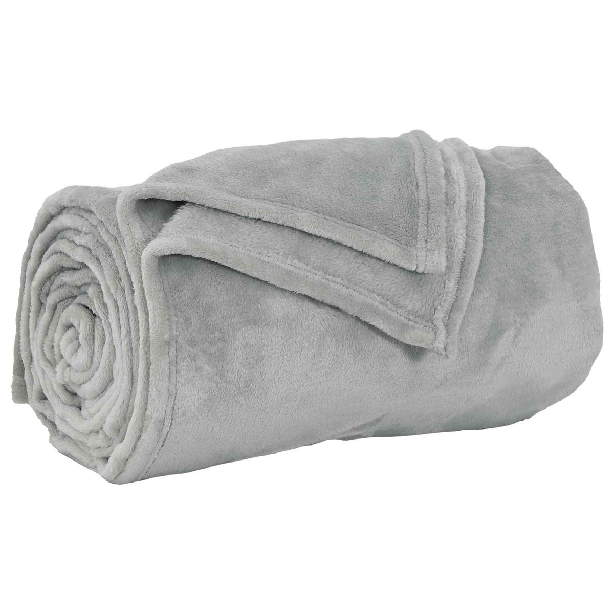 Vidaxx Überwurfdecke grau 130 x 150 cm Fleece