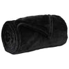 Vidaxx Überwurfdecke schwarz 130 x 150 cm Fleece