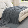 Vidaxl-Teppiche 6 Stück dunkelgrau 220 x 240 cm Fleece