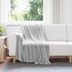 Vidaxl-Teppiche 6 Stück grau 130 x 150 cm Fleece