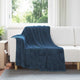 VidaXL Teppiche 6 Stück Marineblau 150 x 200 cm Fleece