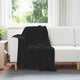 VidaXL Teppiche 6 Stück schwarz 130 x 150 cm Fleece