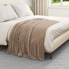 Vidaxx Überwurfdecke Kamel 150 x 130 cm Fleece