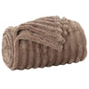 Vidaxl Überwurfdecke Kamel 200 x 150 cm Fleece