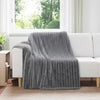 Vidaxl Überwurfdecke dunkelgrau 200 x 150 cm Fleece