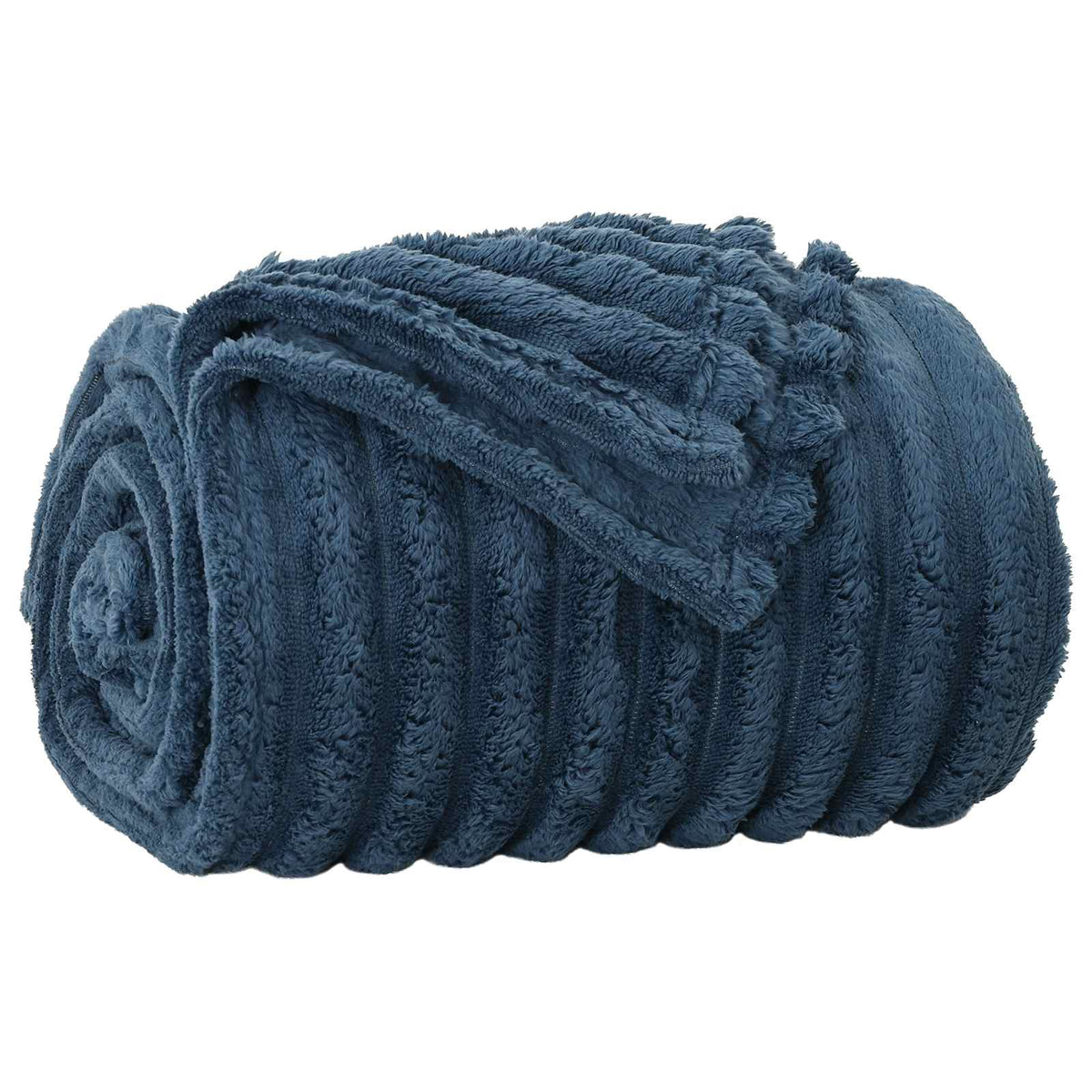 Vidaxx Überwurfdecke Marineblau 150 x 130 cm Fleece