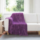 Vidaxl Überwurfdecke lila 150 x 130 cm Fleece