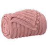 Vidaxl Überwurfdecke rosa 150 x 130 cm Fleece