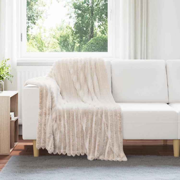 Vidaxl-Teppiche 6 Stück beige 150 x 130 cm Fleece