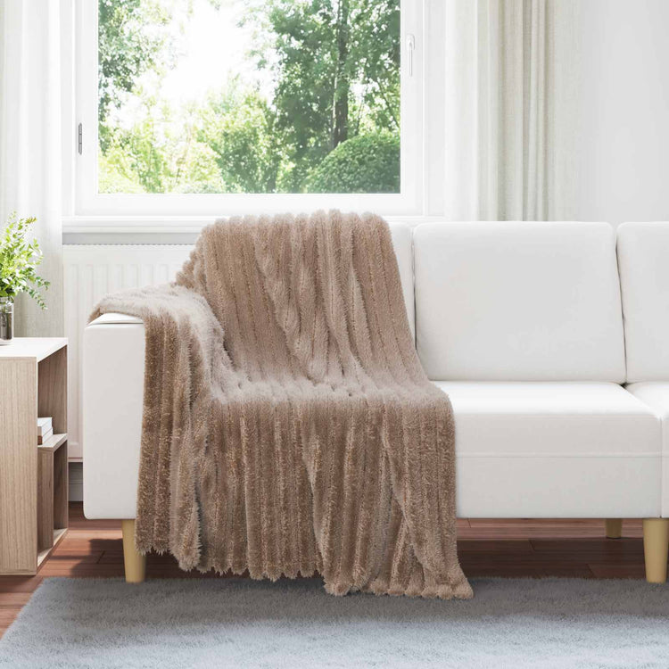 VidaXL Teppiche 6 Stück Kamel 150 x 130 cm Fleece