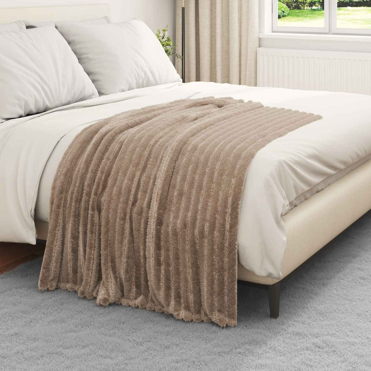 VidaXL Teppiche 6 Stück Kamel 150 x 130 cm Fleece