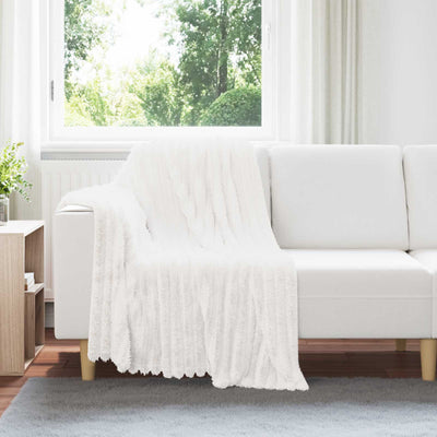 VidaXL Teppiche 6 Stück weiß 150 x 130 cm Fleece
