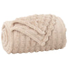 Vidaxl Überwurfdecke Beige 270 x 240 cm Fleece