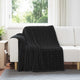 Vidaxx Überwurfdecke schwarz 200 x 150 cm Fleece