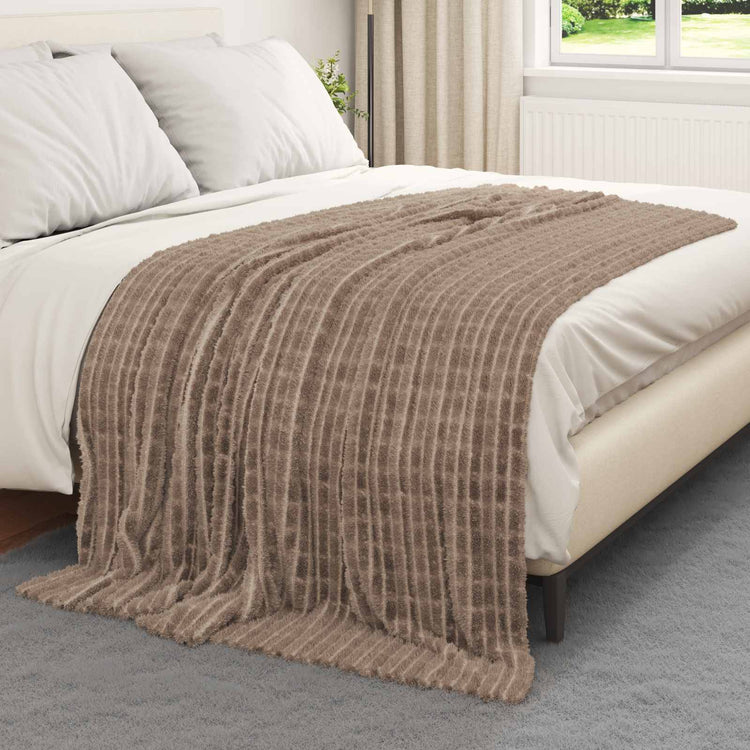 Vidaxl-Teppiche 6 Stück Kamel 200 x 150 cm Fleece