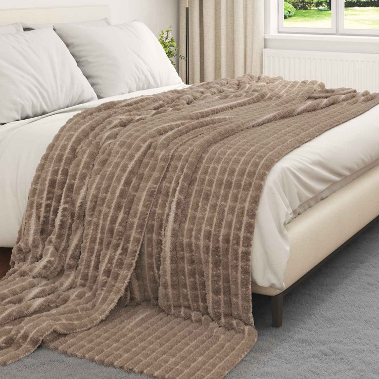 VidaXL Teppiche 6 Stück Kamel 240 x 220 cm Fleece