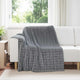 Vidaxl-Teppiche 6 Stück dunkelgrau 200 x 150 cm Fleece