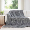 Vidaxl-Teppiche 6 Stück dunkelgrau 240 x 220 cm Fleece