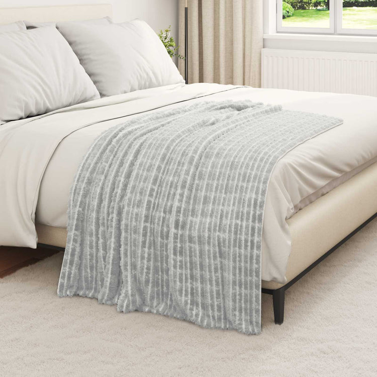 Vidaxl-Teppiche 6 Stück grau 150 x 130 cm Fleece