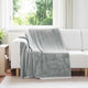 Vidaxl Überwurfdecke grau 150 x 200 cm Fleece