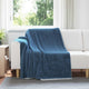 Vidaxx Überwurfdecke Marineblau 150 x 200 cm Fleece