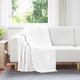Vidaxx Überwurfdecke weiß 130 x 150 cm Fleece
