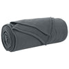 Vidaxl Überwurfdecke dunkelgrau 200 x 150 cm Fleece