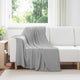 Vidaxx Überwurfdecke grau 170 x 130 cm Fleece