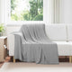 Vidaxx Überwurfdecke grau 200 x 150 cm Fleece