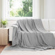 Vidaxx Überwurfdecke grau 270 x 240 cm Fleece
