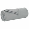 Vidaxx Überwurfdecke grau 270 x 240 cm Fleece