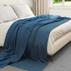 Vidaxx Überwurfdecke Marineblau 270 x 240 cm Fleece