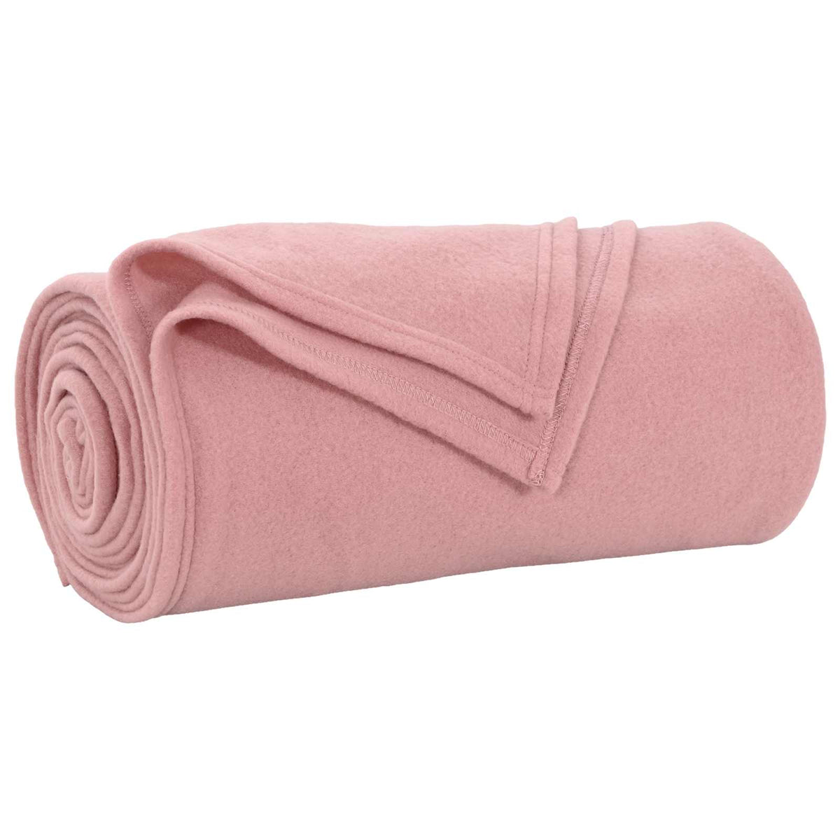 Vidaxl Überwurfdecke rosa 170 x 130 cm Fleece