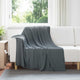 Vidaxl-Teppiche 6 Stück dunkelgrau 200 x 150 cm Fleece
