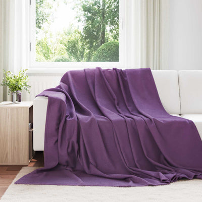Vidaxl-Teppiche 6 Stück lila 240 x 220 cm Fleece